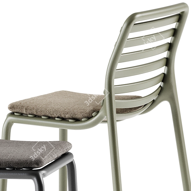 Adjustable Mesh Outdoor Chair 3D model image 6