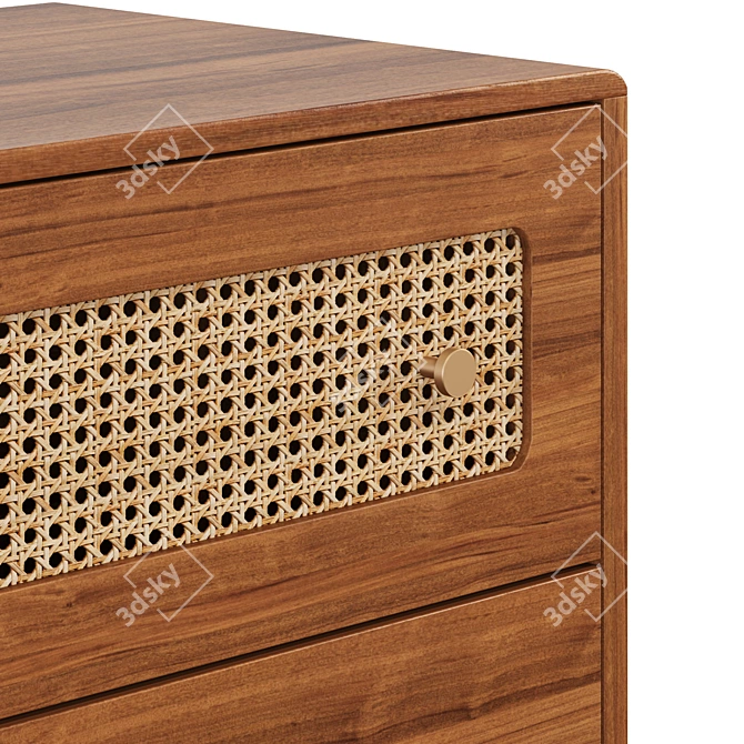 Redpop Chest of Drawers 3D model image 2