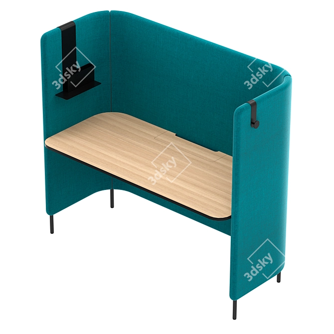 Pedrali BuddyHub Office Desk 3D model image 19