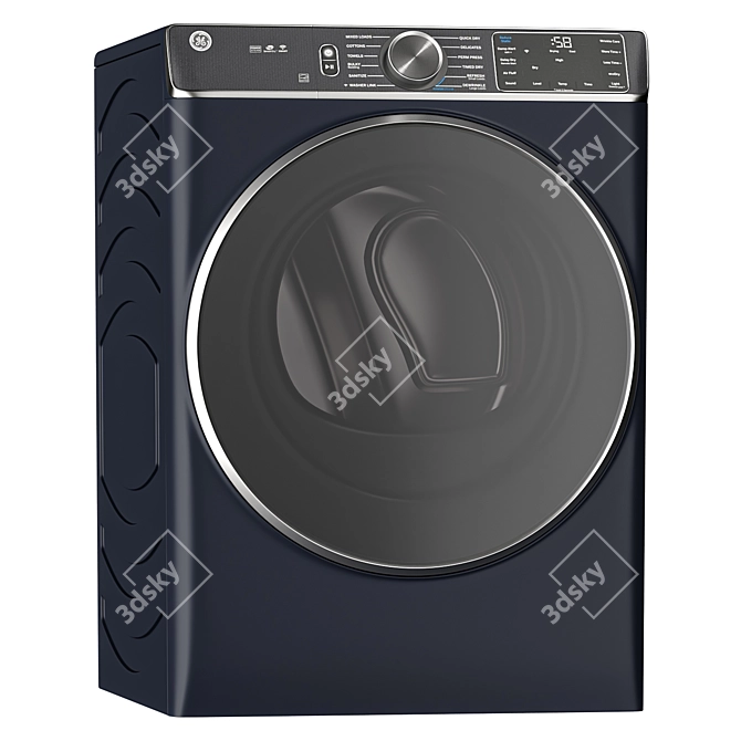 GE Washer Dryer Duo : Energy-Efficient Combo 3D model image 3