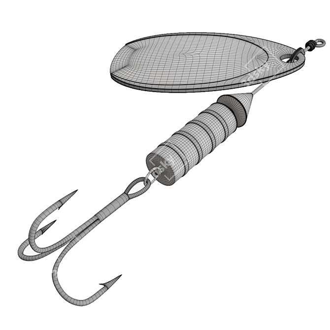 Pro Angler Fishing Lure Kit 3D model image 3