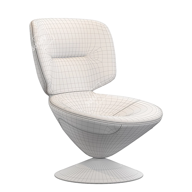 Design 2022 Moon Armchair Export 3D model image 6