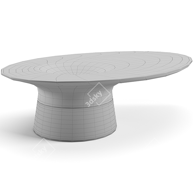 Luxury Visionnaire Rupert Coffee Table 3D model image 4