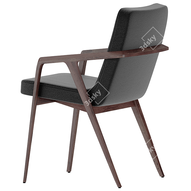 Porada Lolita Chair: Elegant Design 3D model image 3