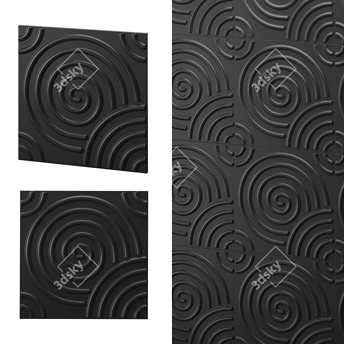 Endura 3D PVC Wall Panels 3D model image 6