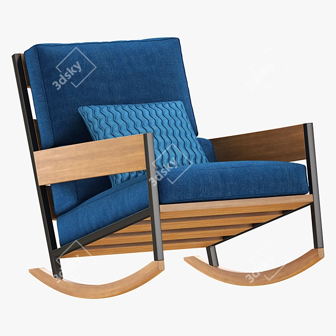 NAP Outdoor Swing Armchair 3D model image 2