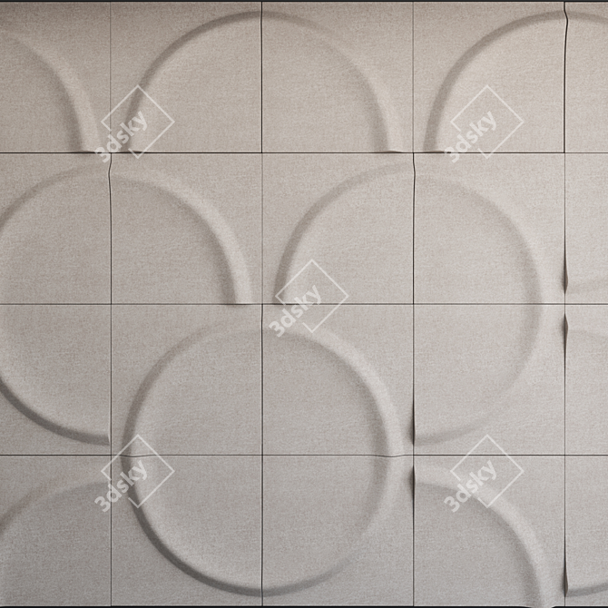 Elemental Acoustic Panels: Gaia Inspired 3D model image 2