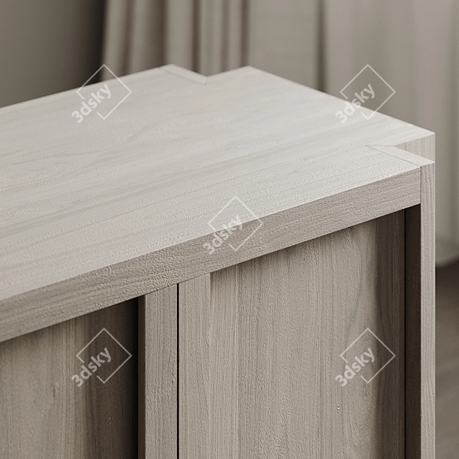 Albers Sideboard: Modern Eaves Design 3D model image 2