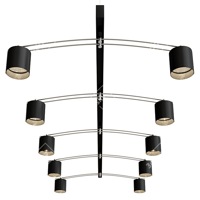  Buschfeld Balance 50 Pendant Light 3D model image 2