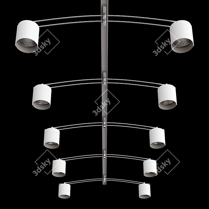  Buschfeld Balance 50 Pendant Light 3D model image 4