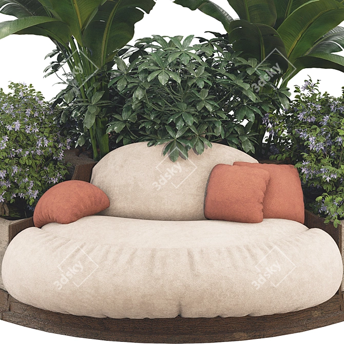 Plant Collection Decor Set 3D model image 3