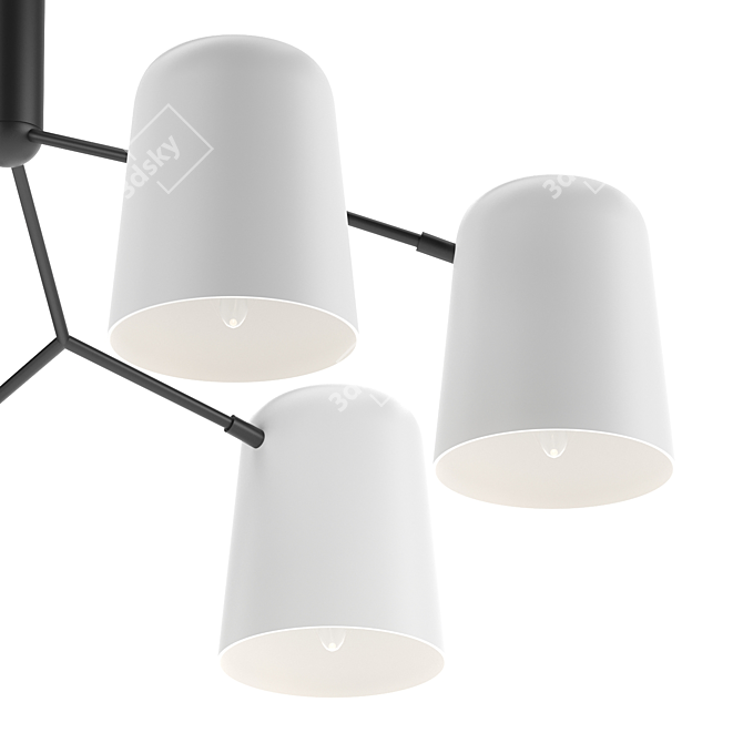 Elegance Defined Pendant Light 3D model image 2