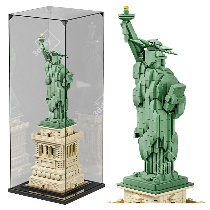  LEGO Architecture Statue of Liberty 3D model image 5