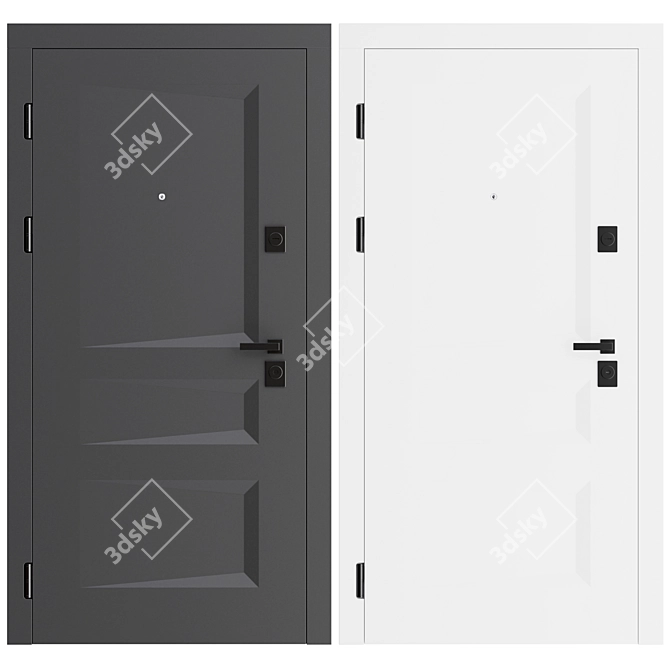 Rodos Exterior Door Çalışan 3D model image 1