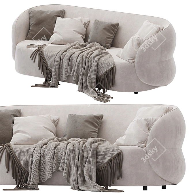 Modern Ditre Italia Clip Sofa 3D model image 1