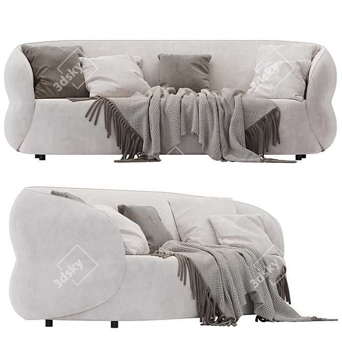 Modern Ditre Italia Clip Sofa 3D model image 4