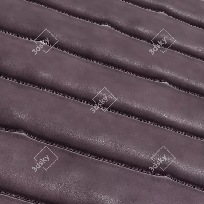 Natural Cowhide Leather Seamless Cover 3D model image 8