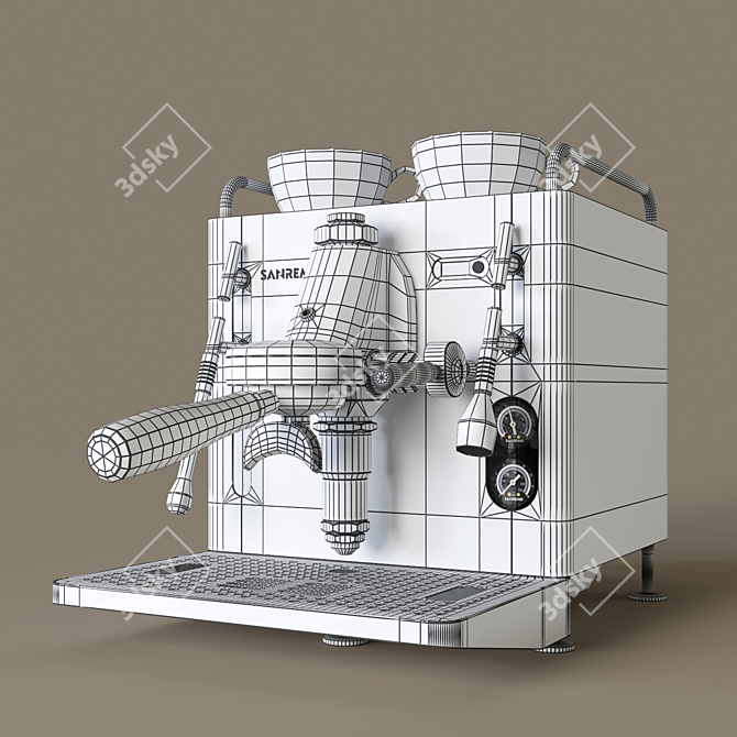 Sanremo CUBE R Espresso Machine 3D model image 5