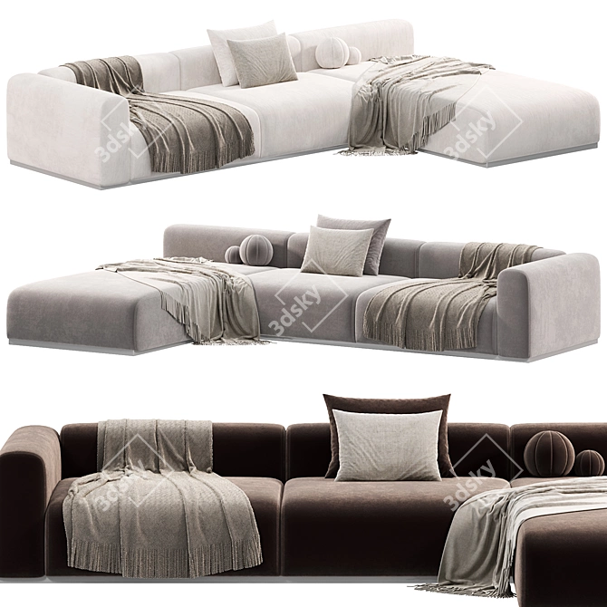 Modern MAHÈ Sofa Design 2015 3D model image 1