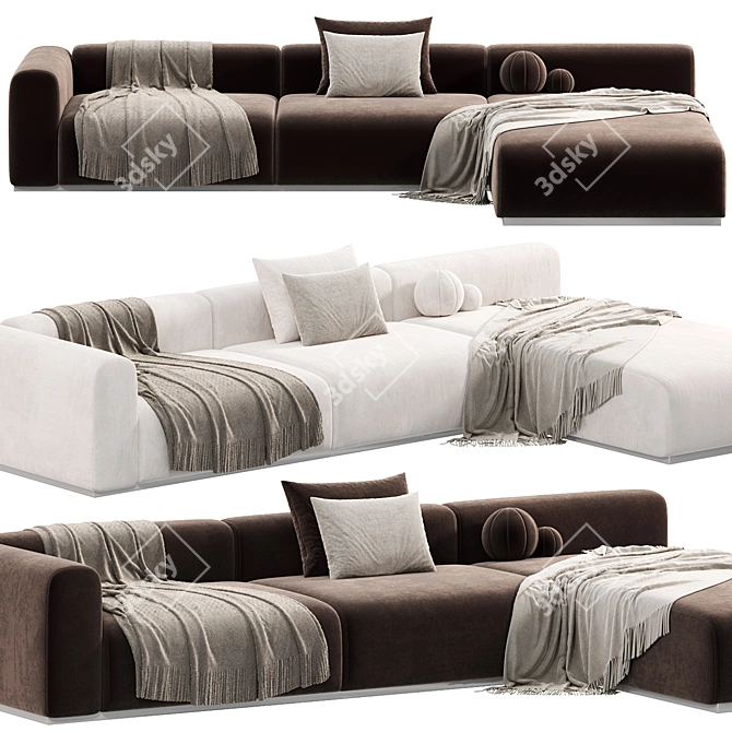 Modern MAHÈ Sofa Design 2015 3D model image 2