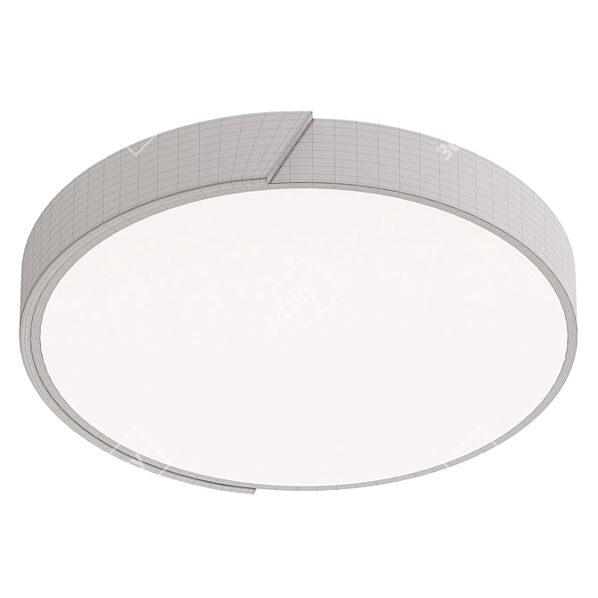 Contemporary LED Ceiling Light Fixture 3D model image 5