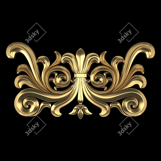 Luxury Ornament Design Software 3D model image 1