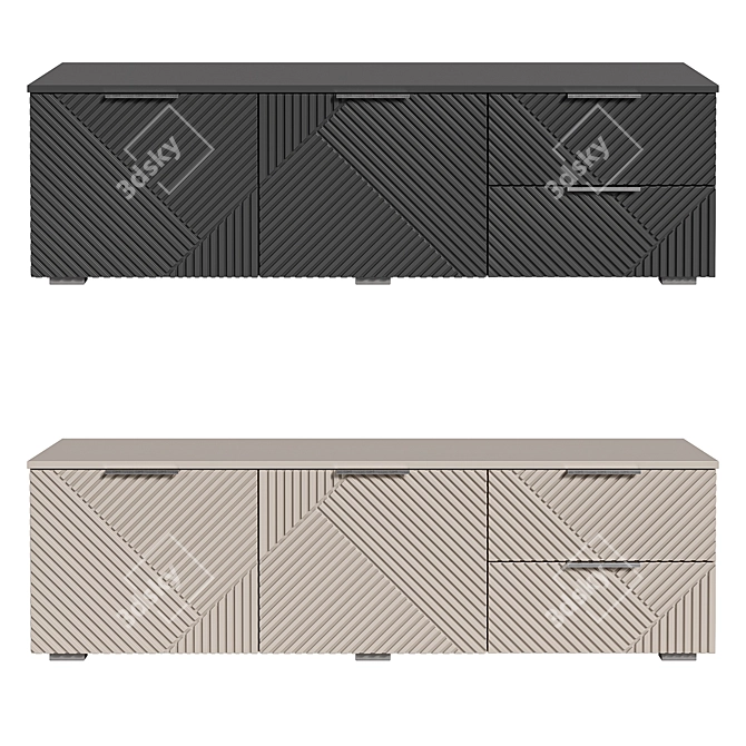 Shelton TV Stands by Divan.ru 3D model image 3