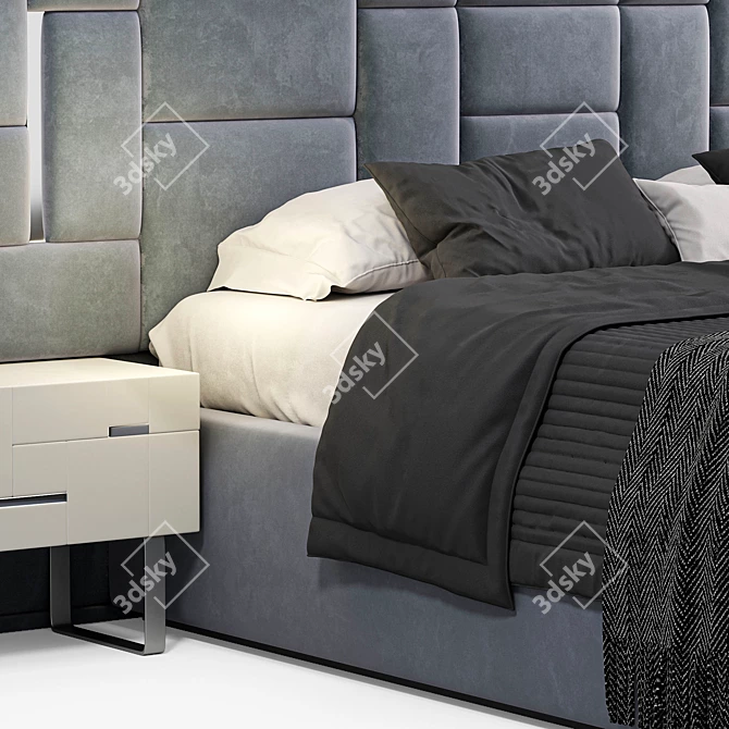 Modern Chelsea Bed 2015 Version 3D model image 5