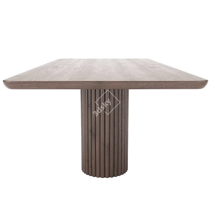 Elegant Dolce Dining Table 2020 3D model image 2