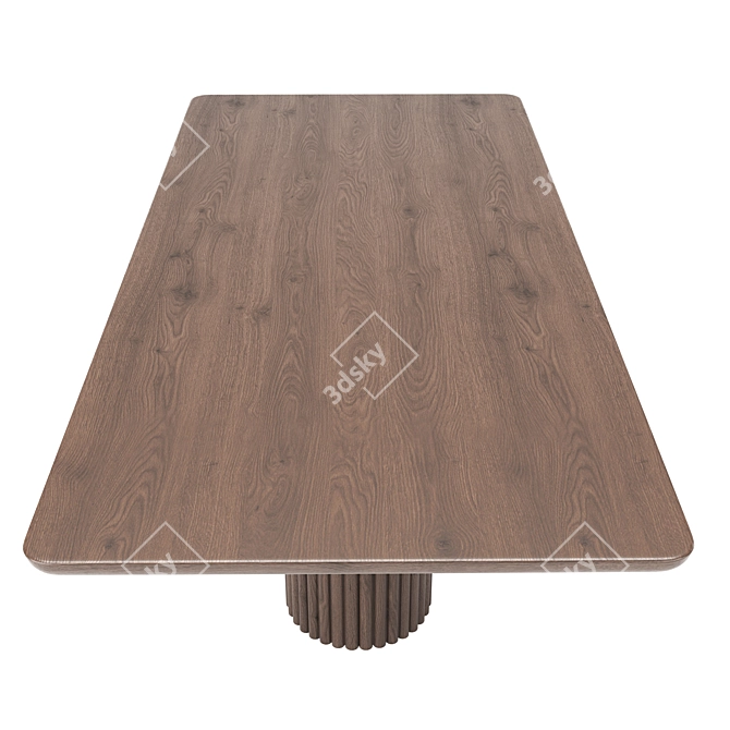 Elegant Dolce Dining Table 2020 3D model image 3