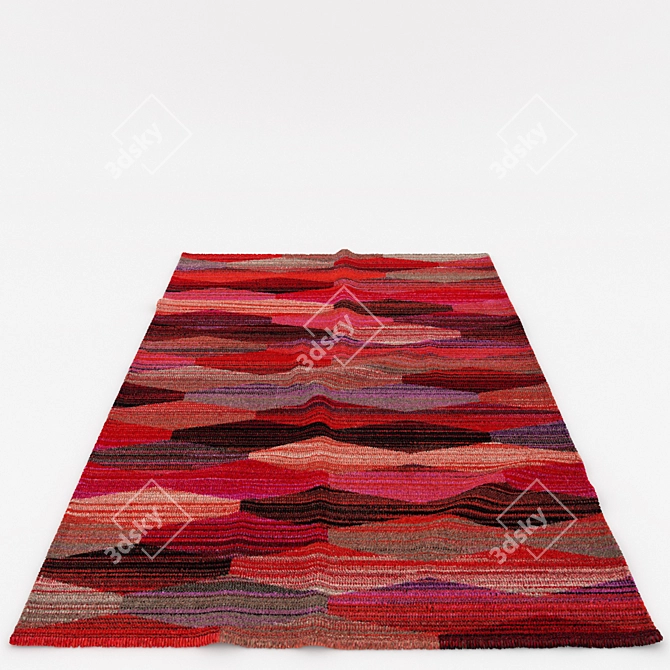 Versatile Carpet Collection with Various Textures 3D model image 6