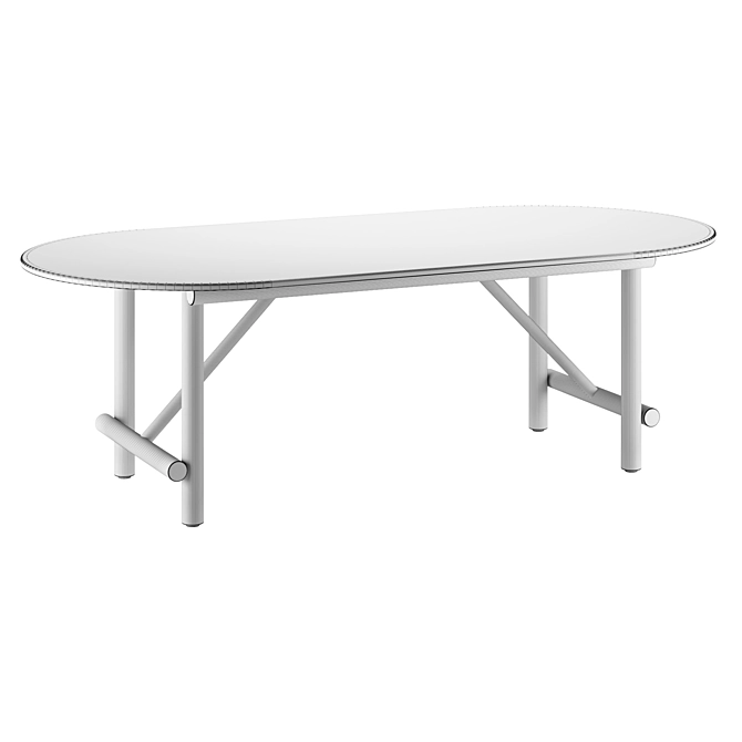 Elegant AYANA Dining Table 3D model image 2