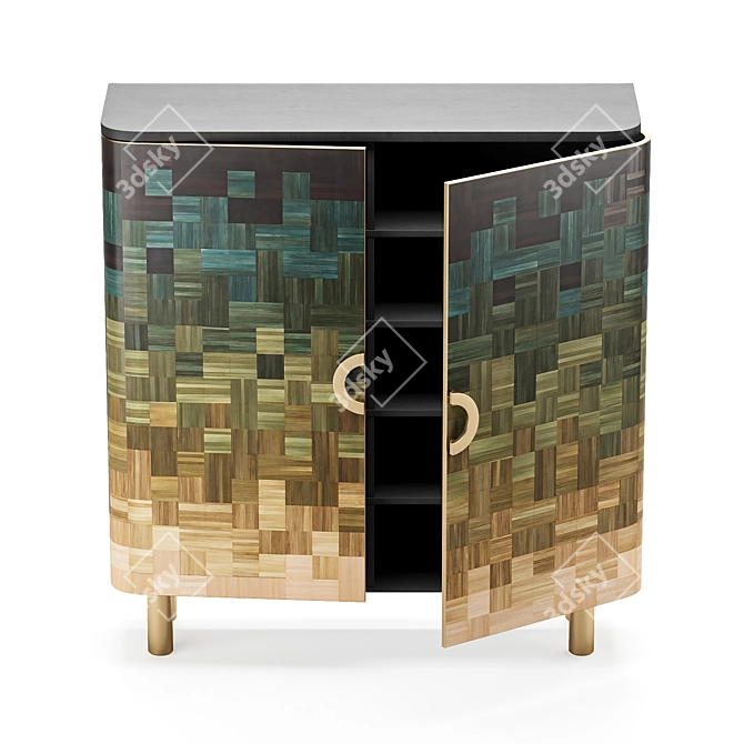 Forest Power Cabinet - Natura Collection 3D model image 5