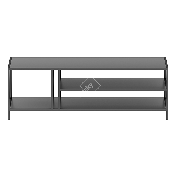 Contemporary Profile Coffee Table - Modern Design 3D model image 3