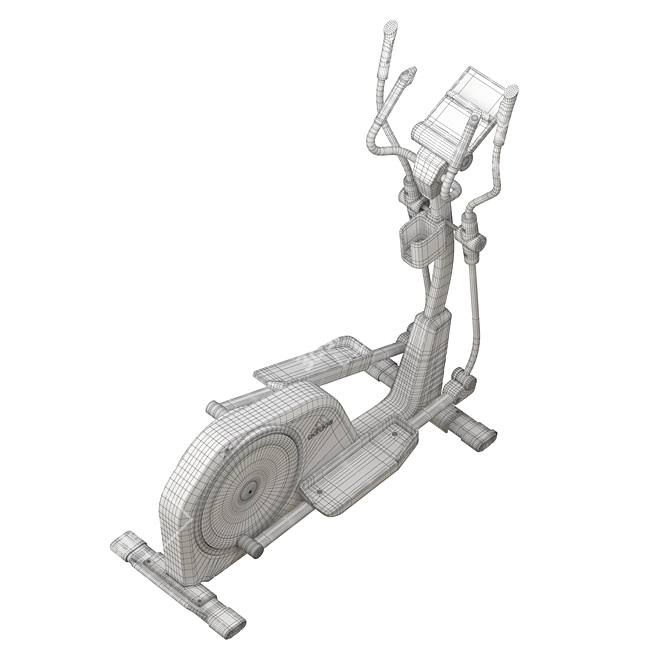 Adidas X21 TurboSmooth Cross Trainer 3D model image 6