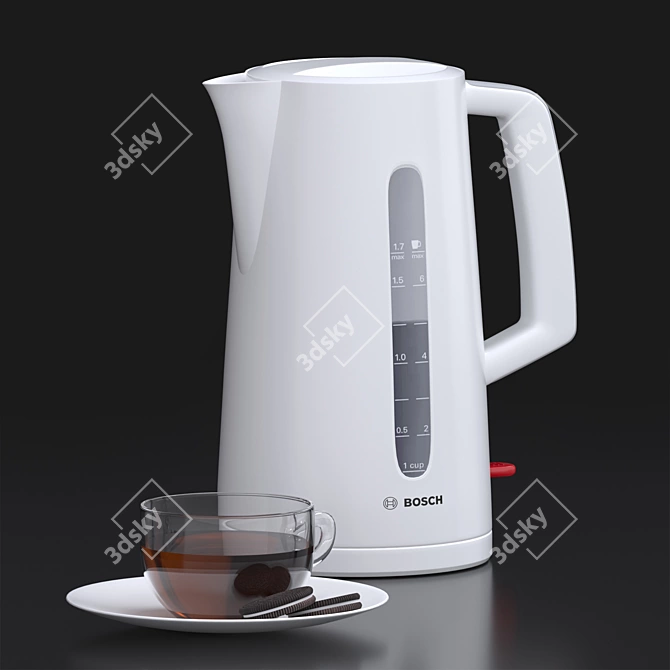 BOSCH Infusion Kettle with 3 Colors 3D model image 3