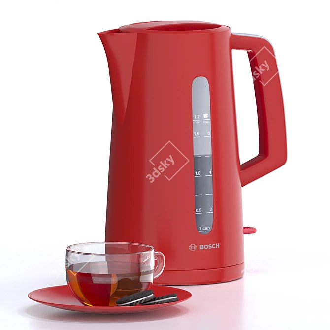 BOSCH Infusion Kettle with 3 Colors 3D model image 9