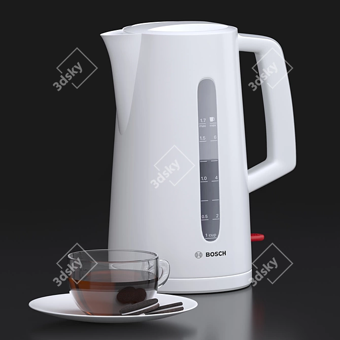 BOSCH Infusion Kettle with 3 Colors 3D model image 10