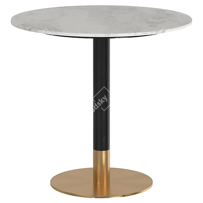 Elegant Dining Table TREVOR 3D model image 1