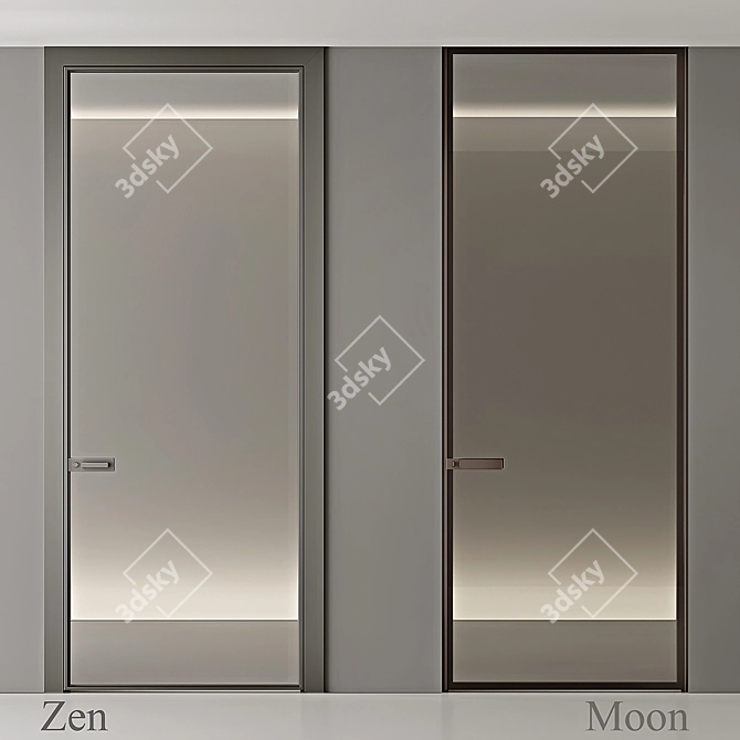  Stylish Rimadesio Doors Collection 3D model image 6