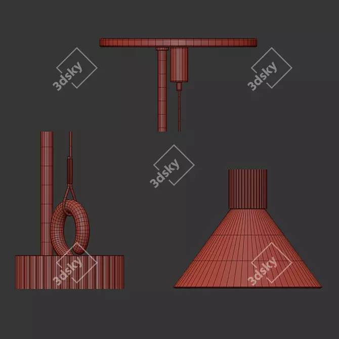 Modular Lighting Instruments EXTRUDED Set 3D model image 5