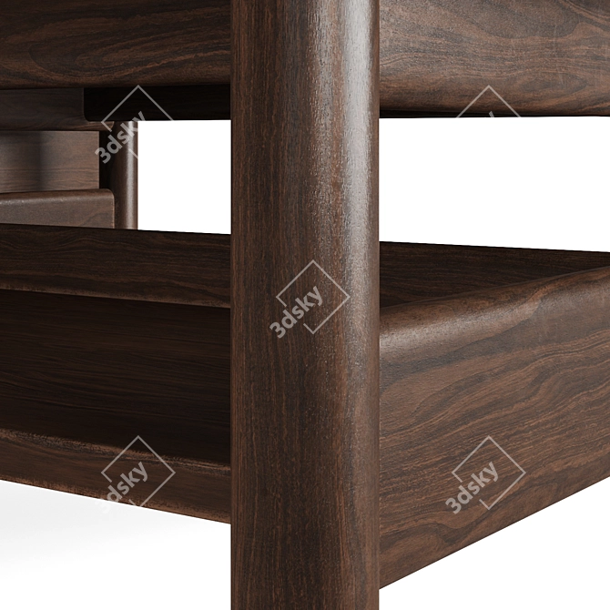 Modern Scandinavian Coffee Table Collection 3D model image 3