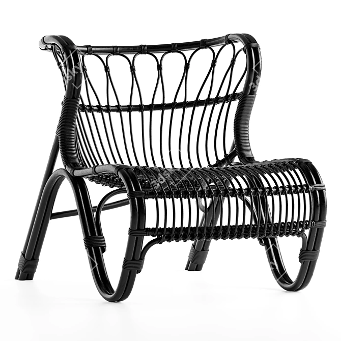 Elegant Saint Kitts Chair, Modern 3D model image 3