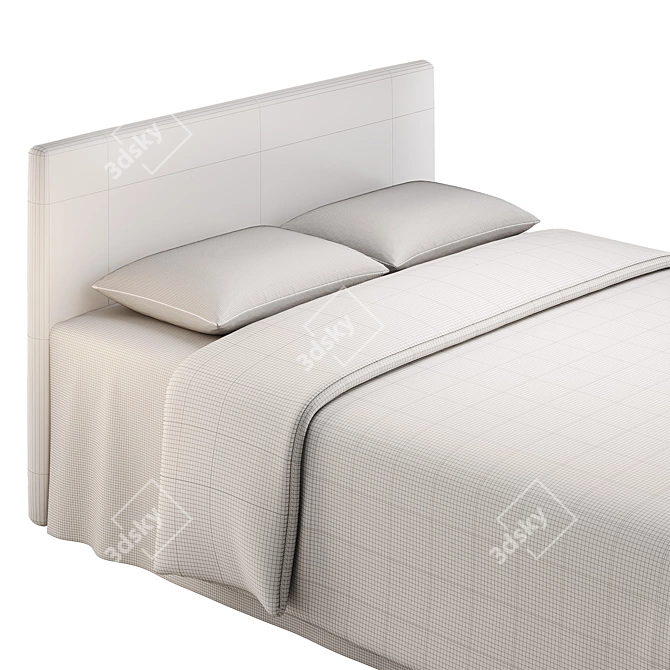 Zara Home Bedding Set 3D model image 3