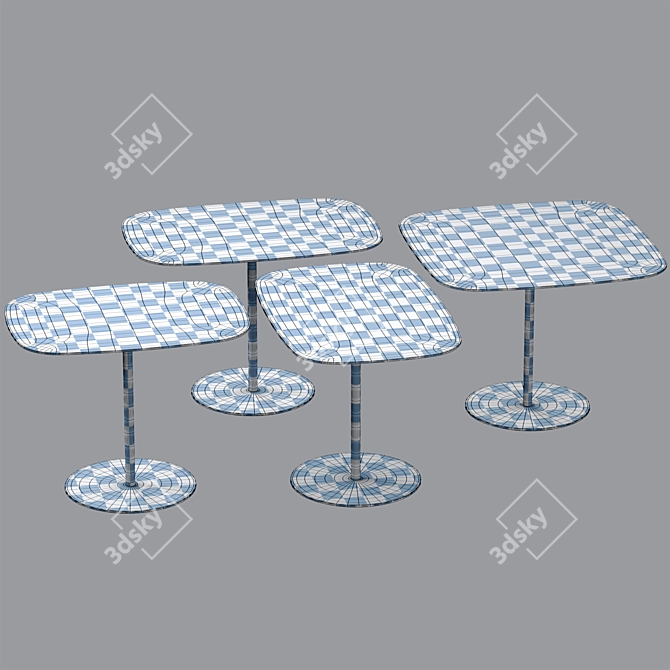 Modern Floyd Table Living Divani 3D model image 6