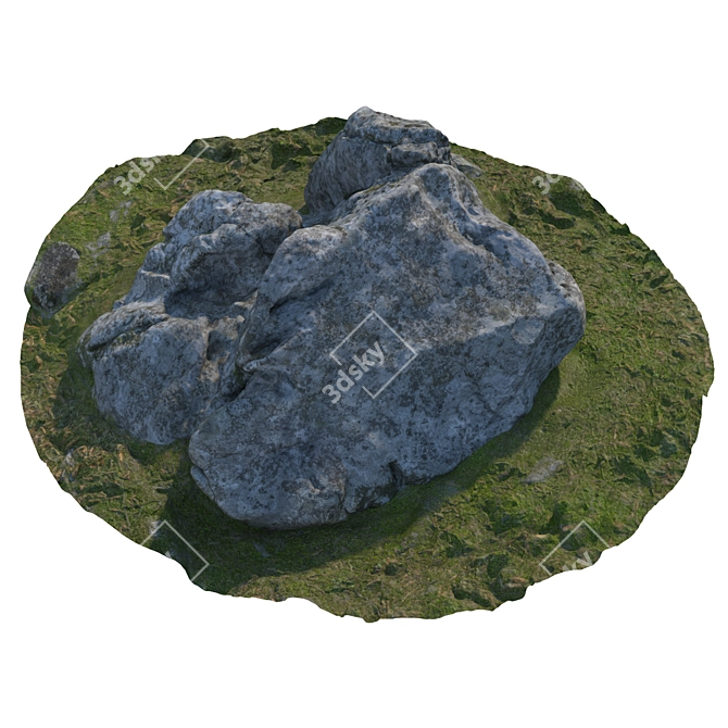 Landscaping Stone Set - 3D Models 3D model image 4