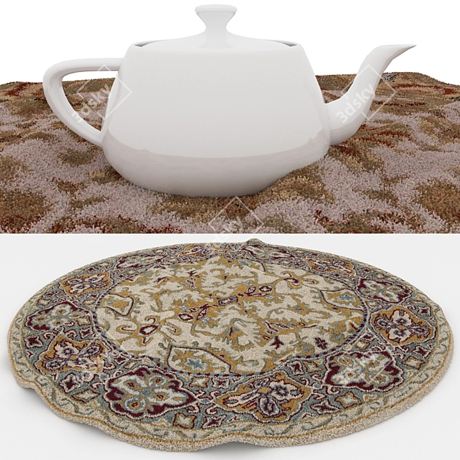 Versatile Rug Set for 3D 3D model image 4