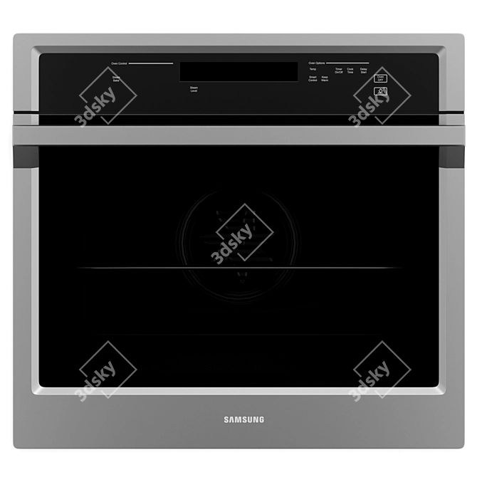 Samsung Electric Wall Ovens Set 3D model image 9