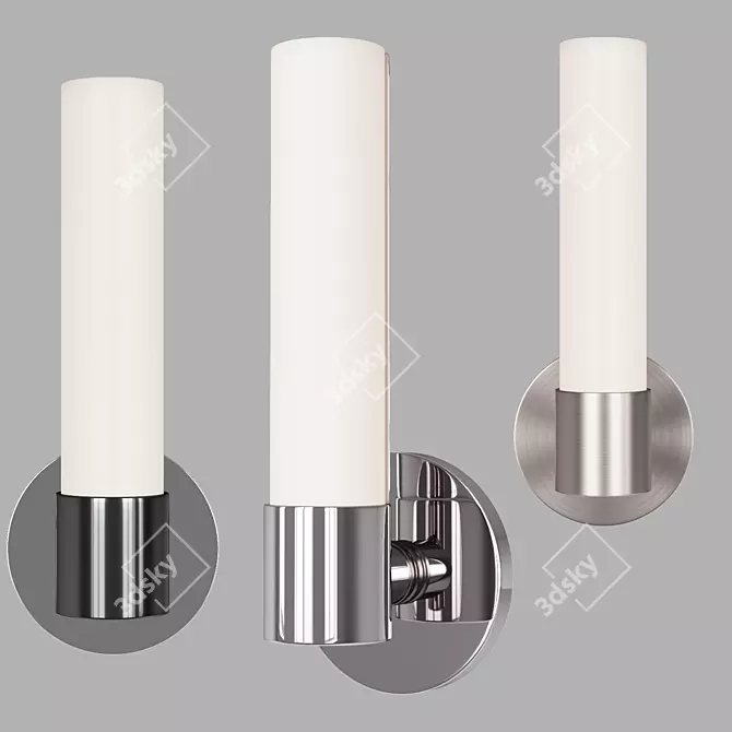 Modern SABRE II LED Wall Light 3D model image 3