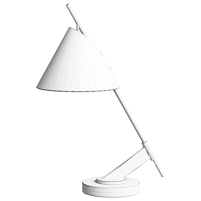 Modern Jenkins Table Lamp 3D model image 2